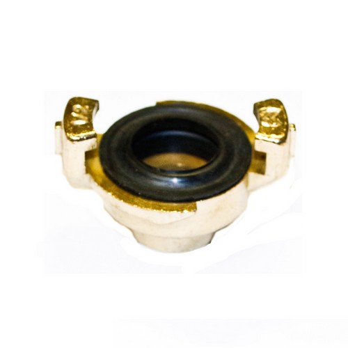 GEKA Water Hose Coupling, Female thread 1/2" (12,7 mm), Brass, IMPA 351110