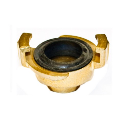 GEKA Water Hose Coupling, Female thread 1-1/2" (38 mm), Brass, IMPA 351114