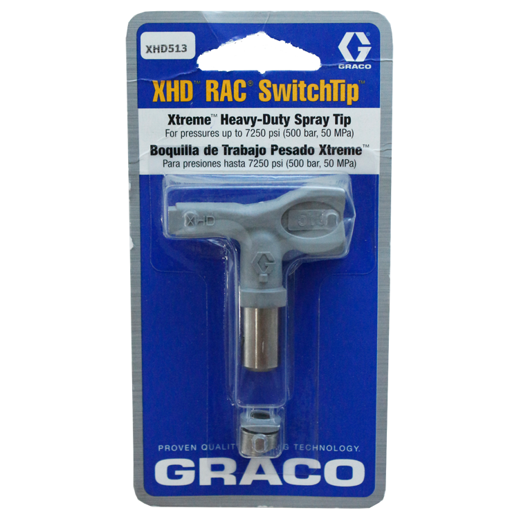 Graco Airless Paint Spray for Heavy Duty Reserve -A -Clean, switch tip, Model XHD513, IMPA 270921