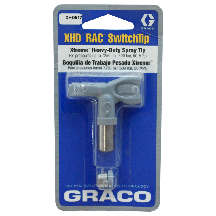 Graco Airless Paint Spray for Heavy Duty Reserve -A -Clean, switch tip, model XHD517, IMPA 270923