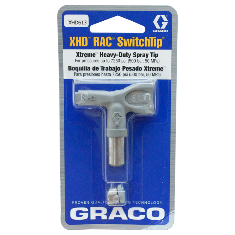 Graco Airless Verf Spray for Heavy Duty Reserve -A -Clean, switch tip, Model XHD613, IMPA 270931