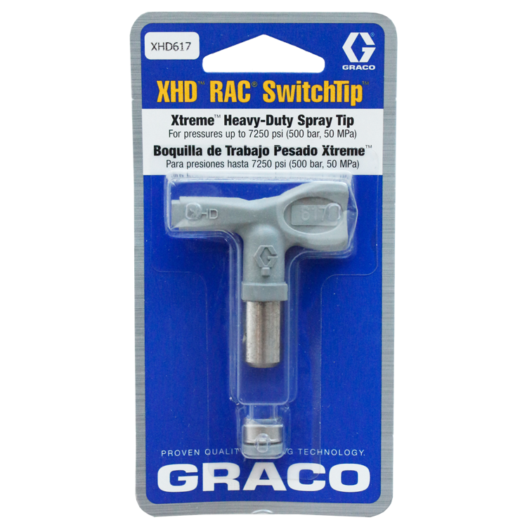 Graco Airless Verf Spray for Heavy Duty Reserve -A -Clean, switch tip, Model XHD617, IMPA 270933