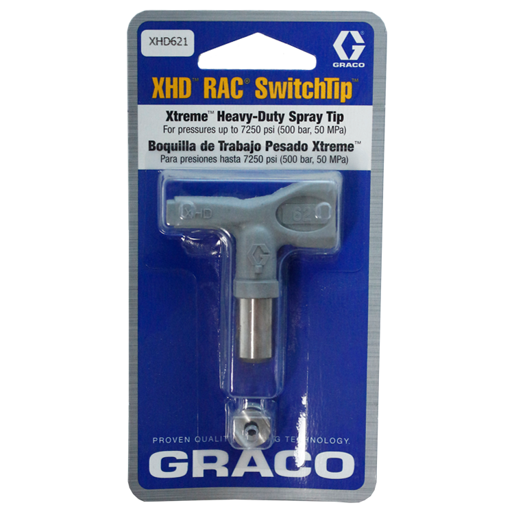 Graco Airless Verf Spray for Heavy Duty Reserve -A -Clean, switch tip, Model XHD621, IMPA 270935
