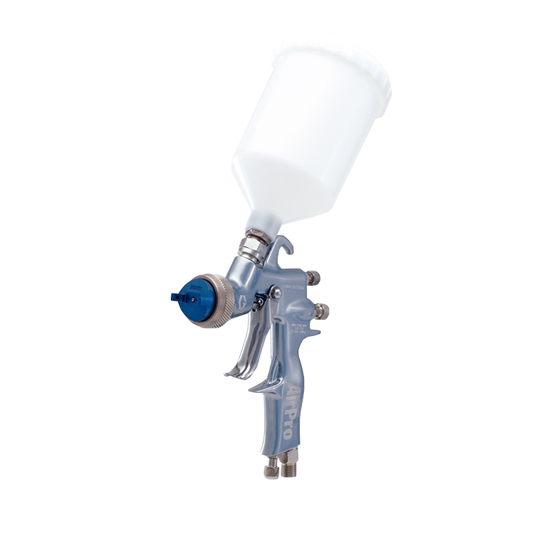 Graco Airpro Gun, Conventional, Gravity,  With Cup p/n: 289011, IMPA 271305