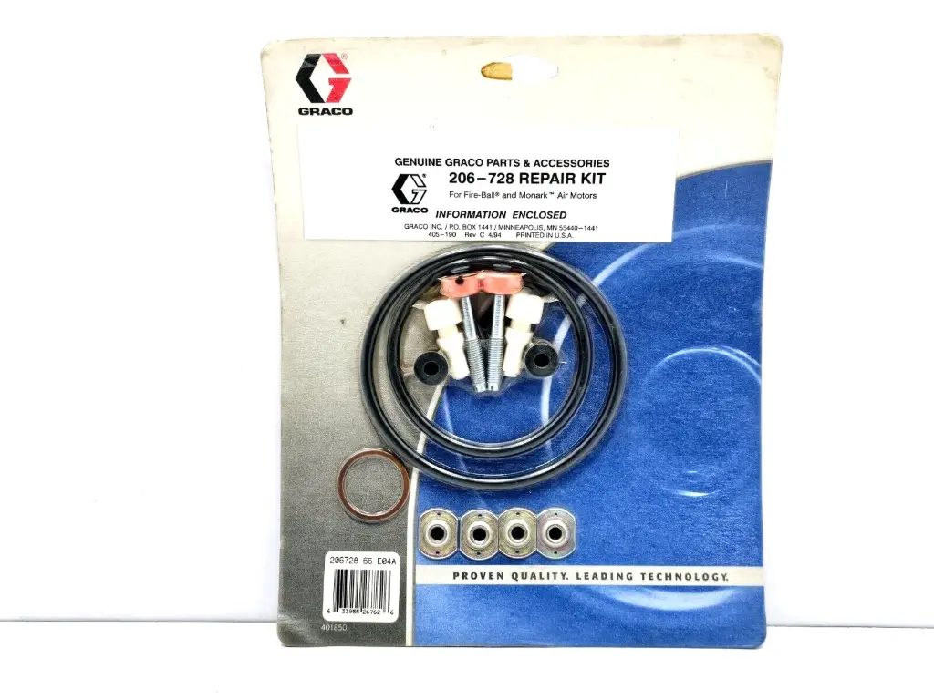 Graco Pump repair kit for King 55:1 & Bulldog 20:1, PN. 206-728 