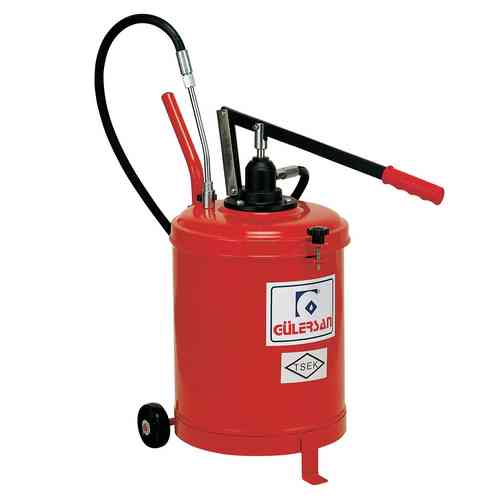 Gulersan Model 2010, Grease Bucket with hand pump, 10 ltr, IMPA 617516