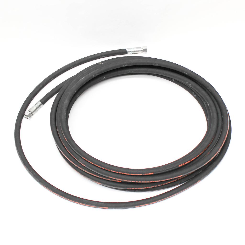 High Pressure Hose for High Pressure Cleaner, Working Pressure 825 Bar, Diam 1/2", Length 20 m, with M24 couplings