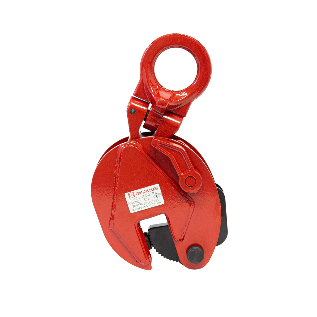 JTLC-B1 Universele verticale hijsklem, Bekopening 0 -20 mm, Capaciteit 1 ton, IMPA 614031