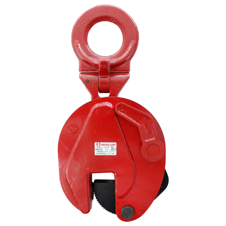 JTLC-B3, Universal vertical lifting clamp, Jaw opening 0 - 30 mm, Capacity 3 ton, IMPA 614033