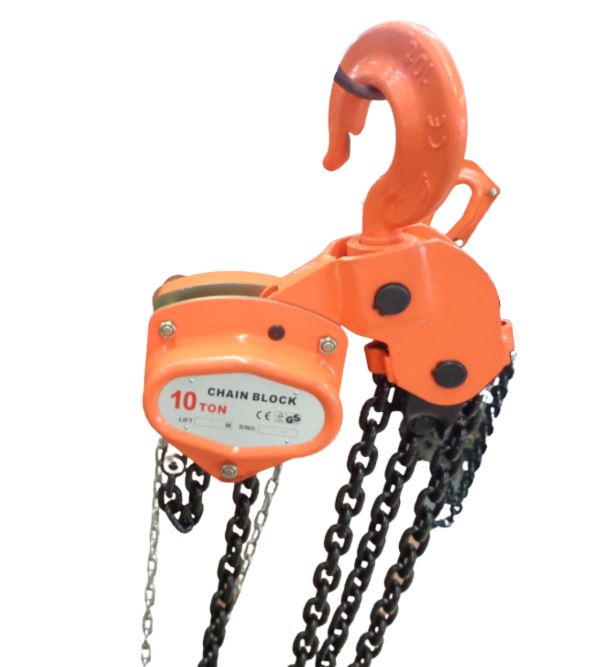JTVS-100, Manual Chain Hoist, Cap 10 ton, Lift 3 m, IMPA 615012