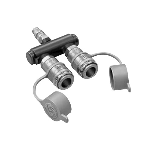 Nitto 200-T, Line Coupler, Branch Piping Coupler for Air, 3/8 plug, IMPA 351650