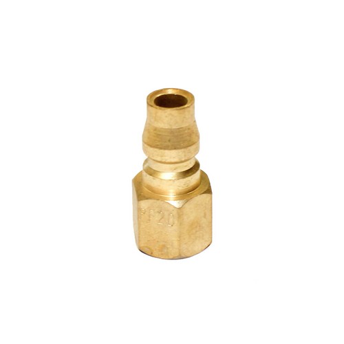 NITTO 20PF (1/4"), Quick-Connect Coupler, Brass, IMPA 351441