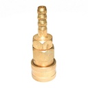 [1318] NITTO 20SH (1/4"), Quick-Connect Coupler, Brass, IMPA 351211