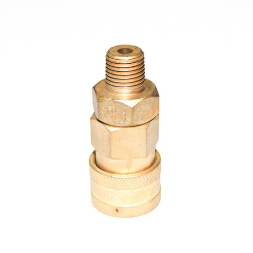 NITTO 20SM (1/4"), Quick-Connect Coupler, Brass, IMPA 351312