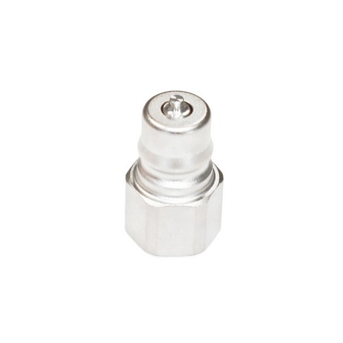 NITTO 2-HP (1/4") Quick-Connect Coupler, Double End Shut Off, Stainless steel, IMPA 351611