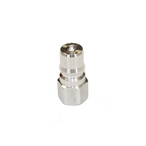 NITTO 2P (1/4") Quick-Connect Coupler, Double End Shut Off, Stainless steel, IMPA 351552