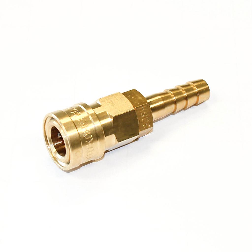 NITTO 30SH (3/8"), Quick-Connect Coupler, Brass, IMPA 351212