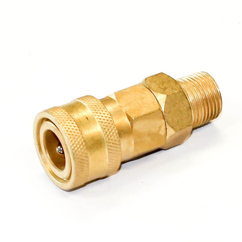 NITTO 30SM (3/8"), Luchtsnelkoppeling, Messing, IMPA 351313