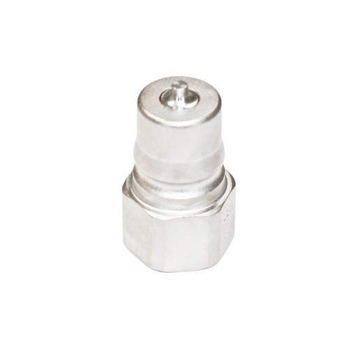 NITTO 3-HP (3/8") Quick-Connect Coupler, Double End Shut Off, Stainless steel, IMPA 351612