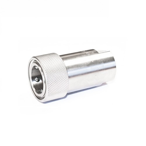 NITTO 3-HS (3/8"), Hogedruk Snelkoppeling Dubbelzijdig afsluitbaar, Staal, IMPA 351602
