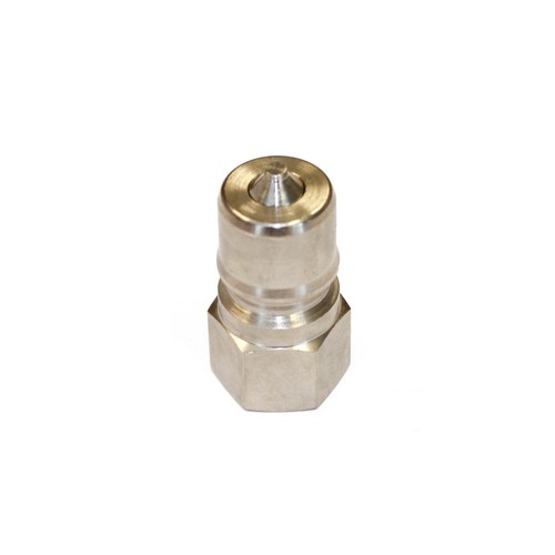 Nitto 3S(3/8"), Snelkoppeling Dubbelzijdig afsluitbaar, Staal, IMPA 351503