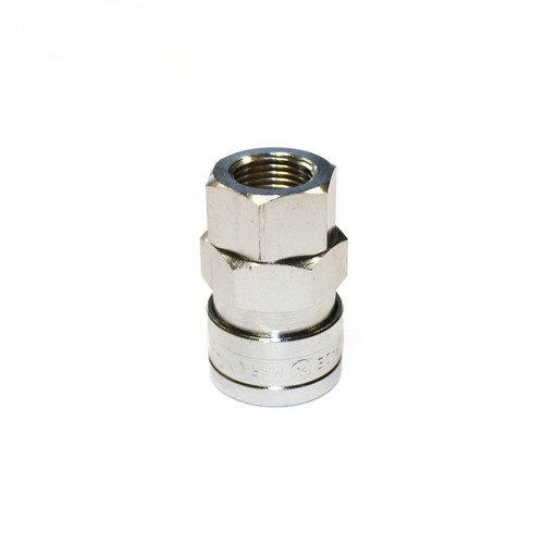 NITTO 400SF (1/2"), Luchtsnelkoppeling, Verchroomd staal, IMPA 351404