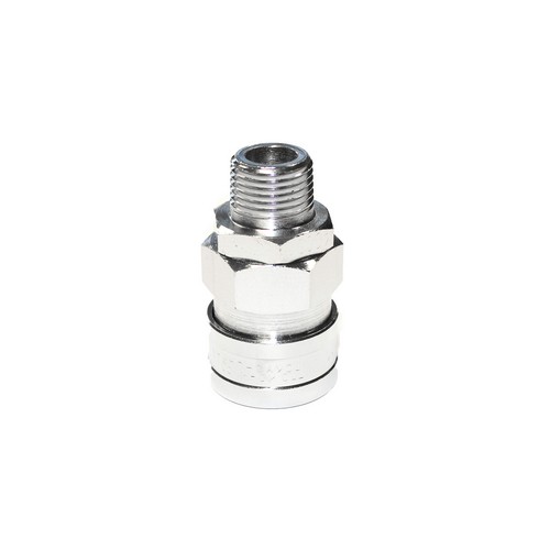 NITTO 400SM (1/2"), Quick-Connect Coupler, Chrome plated steel, IMPA 351305