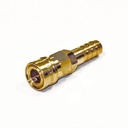 [1320] NITTO 40SH (1/2") Luchtsnelkoppeling, Messing, IMPA 351213