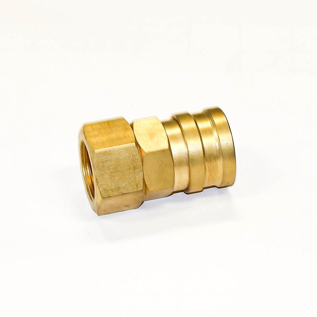 NITTO 600SF (3/4"), Luchtsnelkoppeling, Messing, IMPA 351415