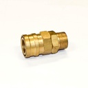 NITTO 600SM (3/4"), Luchtsnelkoppeling, Messing, IMPA 351316