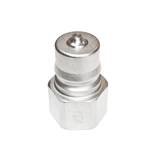 NITTO 6-HP (3/4") Quick-Connect Coupler, Double End Shut Off, Stainless steel, IMPA 351614
