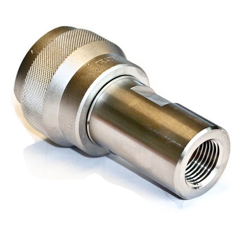 NITTO 700R-4S, Ultra High Pressure coupler, Socket PT 1/2, Hardened Steel, 700 bar, IMPA 351622