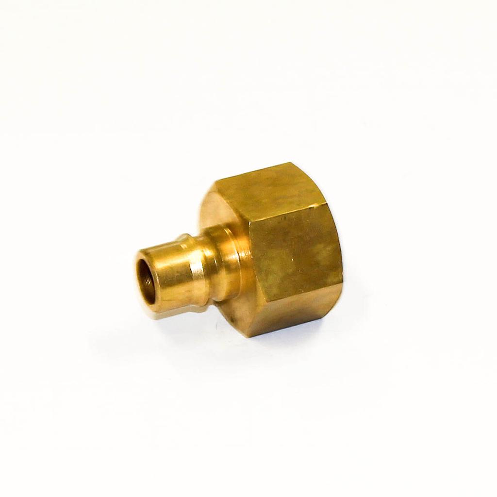 NITTO 800PM (1"), Quick-Connect Coupler, Brass, IMPA 351347