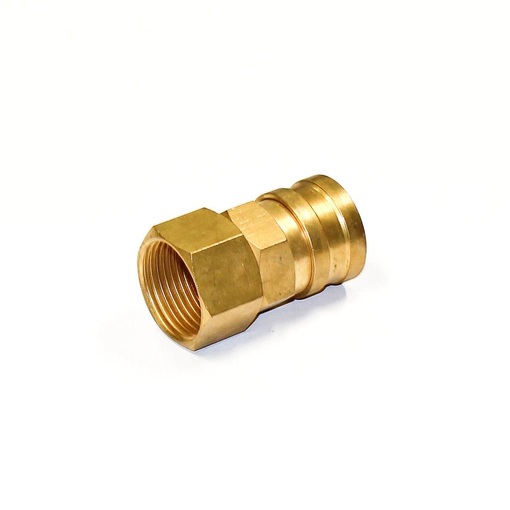 NITTO 800SF (1"), Quick-Connect Coupler, Brass, IMPA 351416