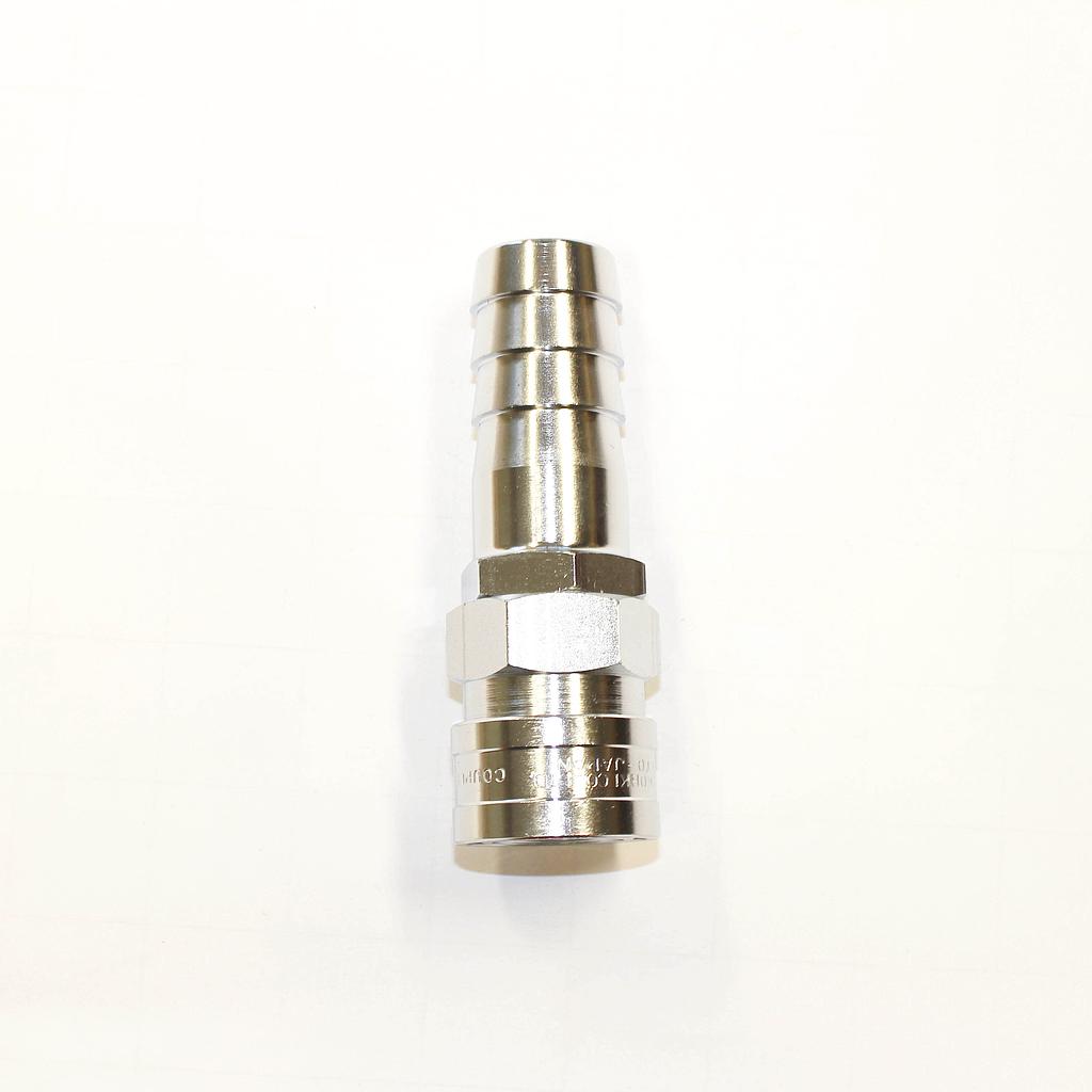 NITTO 800SH (1") Luchtsnelkoppeling, Verchroomd staal, IMPA 351206