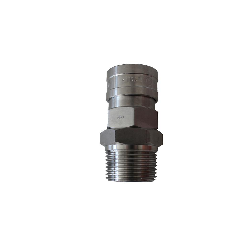 NITTO 800SM (1"), Luchtsnelkoppeling, Roestvrij staal, IMPA 351327