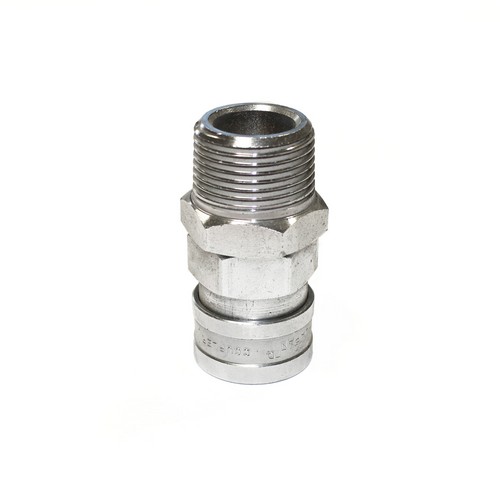 NITTO 800SM (1"), Quick-Connect Coupler, Chrome plated steel, IMPA 351307