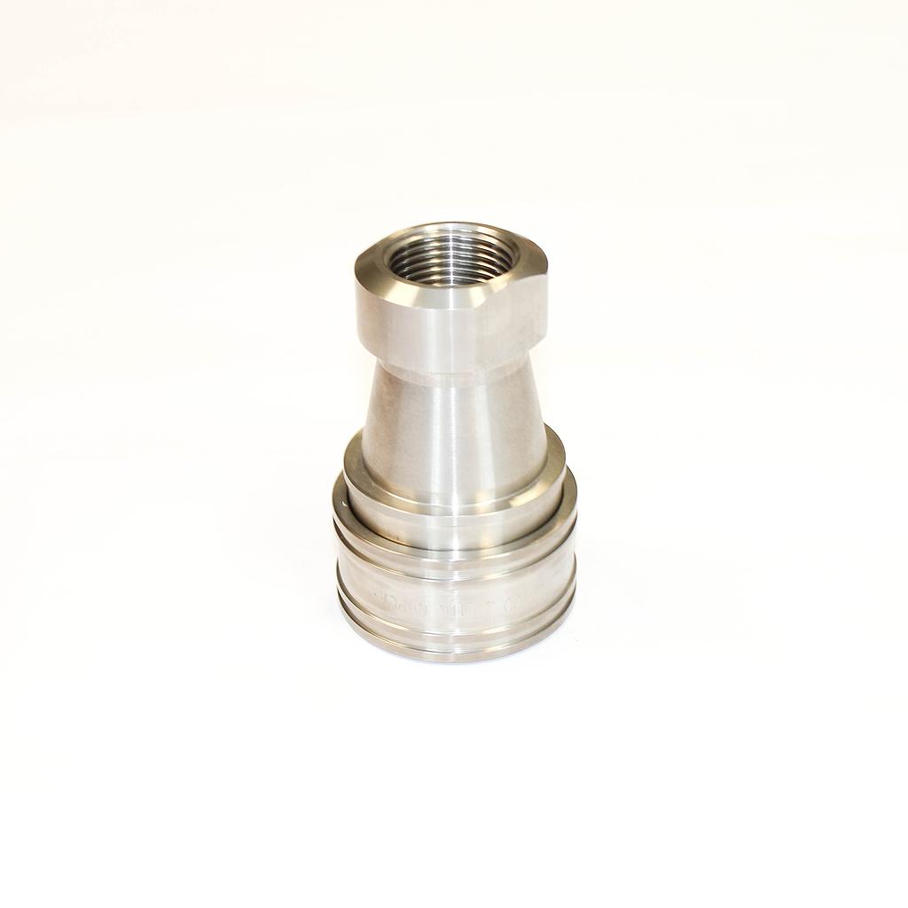 NITTO 8S (1") Quick-Connect Coupler, Double End Shut Off, Stainless steel, IMPA 351526