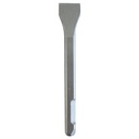 NITTO beitel voor pneumatische beitelmachine CH-24, Platte beitel, Vierkante aansluiting,155 x 25 mm,TP-15233, IMPA 590535