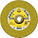 [2585] Klingspor Resinoid Offset Grinding Wheel, 125 x 6 x 22,2 mm, for steel and SS, IMPA 614806