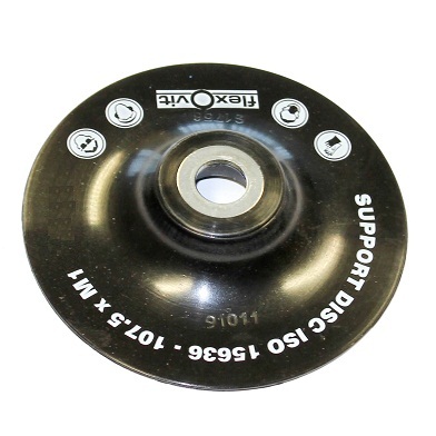 Steunschijf voor haakse slijper, diameter 230 mm, inclusief aansluiting M14, rpm 6500, IMPA 590321