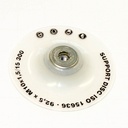 [2322] Klingspor Rubber pad for electric/pneumatic Grinder, for wheel diameter 100 x 16 mm, incl holder nut M10, IMPA 591041
