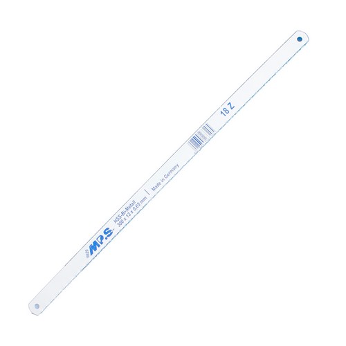 Zaagblad voor zaag, HHS-Bi-metaal, 300 x 13 x 0,65 mm, 18 tanden/inch, IMPA 613456