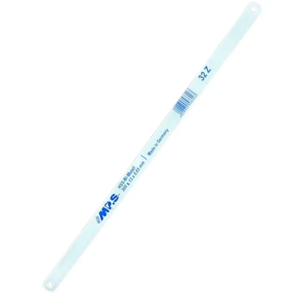 Spare blade for hacksaw, HHS-Bi-metal, 300 x 13 x 0,65 mm, 32 tooth/inch, IMPA 613458
