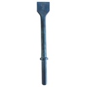Spare Chisel for Pneumatic Chisel Hammer MH23K, Flat Chisel 24 mm cranked, IMPA 590559