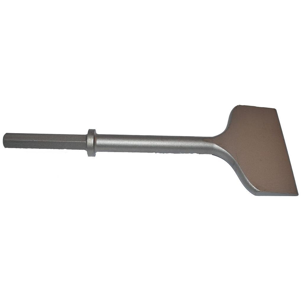 Spare Chisel for Pneumatic Chisel Hammer MH23K, Flat Chisel W, 100 mm, IMPA 590557 