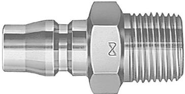 TETRA 10PM, Plug (1/8"), Quick-Connect Coupler, Brass, IMPA 351341