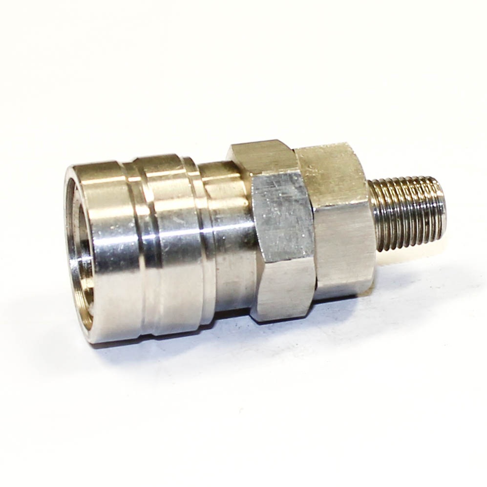 TETRA 10SM (1/8"), Luchtsnelkoppeling, Roestvrij staal, IMPA 351321