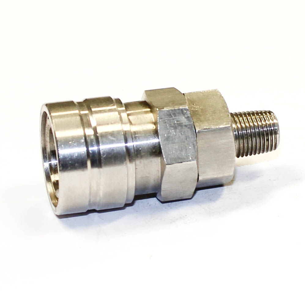 TETRA 10SM (1/8"), Quick-Connect Coupler, Stainless steel, IMPA 351321