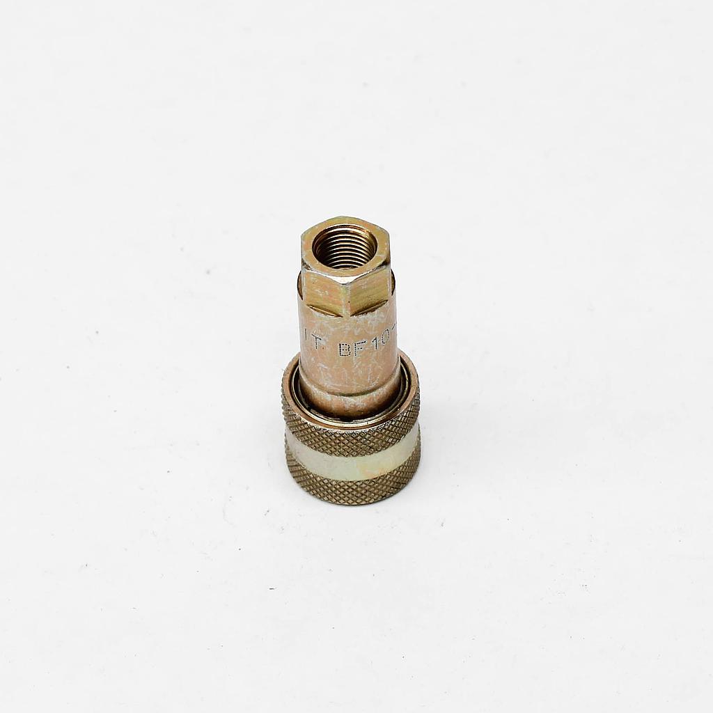 TETRA 1S (1/8") Quick-Connect Coupler, Double End Shut Off, Steel, IMPA 351501